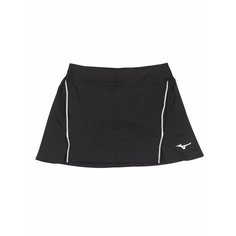 Юбка-шорты для тенниса Mizuno Hex Rect Skort (W), размер XXL, черный/черный