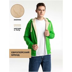 Толстовка Sols, размер 42, , темно-зеленый
