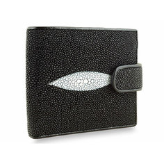 Кошелек Exotic Leather, черный
