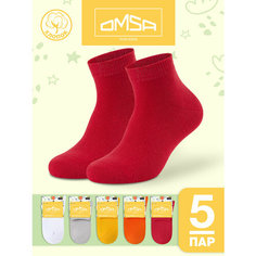 Носки Omsa OMSA kids, 5 пар, размер 35-38 (20-22), , мультиколор