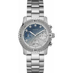 Наручные часы GUESS, серебристый