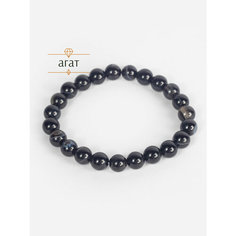 Жесткий браслет BL Jewelry, агат, 1 шт., размер 21 см, диаметр 6.7 см, Черный агат