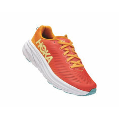 Кроссовки HOKA Rincon 3, полнота B (US)/ на среднюю стопу, размер US8.5B/UK7/EU40 2/3/JPN25.5, коралловый, оранжевый