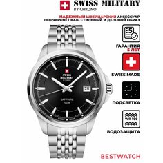 Наручные часы SWISS MILITARY BY CHRONO, черный