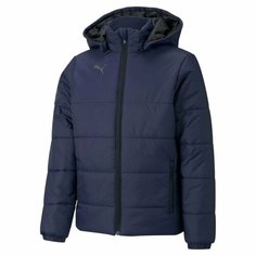 Куртка PUMA teamLIGA Padded Jacket, размер 164, темно-синий