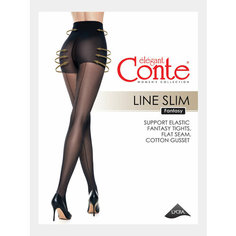 Колготки Conte elegant LiNE SLiM, 40 den, размер 4/L, nero