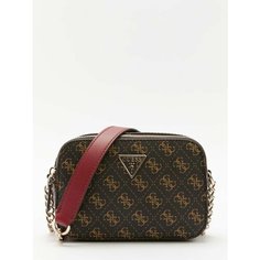 Сумка кросс-боди GUESS, темно-коричневый