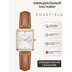 Наручные часы Rosefield, коричневый/белый/золотистый