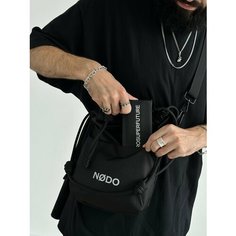 Сумка кросс-боди NODO, фактура матовая, черный