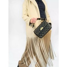 Сумка кросс-боди , фактура гладкая, черный Brave Satchel