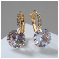 Серьги Queen Fair, белый