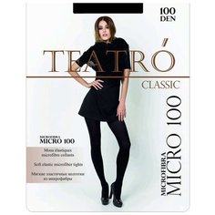 Колготки TEATRO Velvet, 100 den, размер 3/M, nero