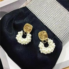 Серьги, золотой Нет бренда