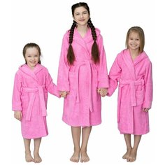 Халат BIO-TEXTILES, размер 32, розовый