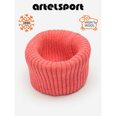 Снуд ARTEL для детей,20х22 см, коралловый Артель