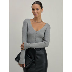 Джемпер Zarina, размер XL (RU 50), , светло-серый