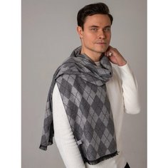 Шарф Lavantti мужская для мужчин,180х30 см, универсальный, темно-серый