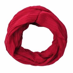 Снуд Rossini для женщин,75х70 см, one size, красный