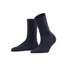 Носки Falke Cotton Touch, размер 39-42, синий, черный