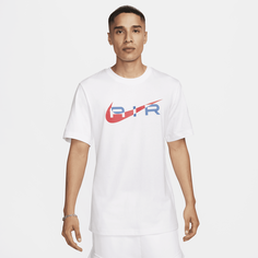 Футболка NIKE Sweat Air Graphic, размер 44-46, белый