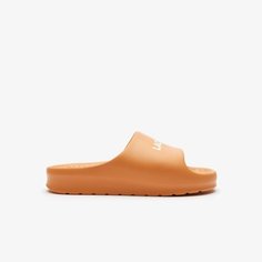 Шлепанцы LACOSTE Serve Slide 2.0, размер T11, оранжевый
