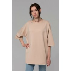Футболка Магазин Толстовок, размер XXL-54-Unisex-(Женский), бежевый