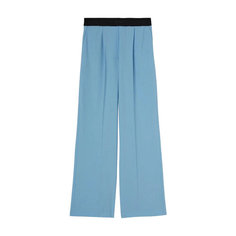 Брюки MSGM LIGHTWEIGHT, размер 36, голубой