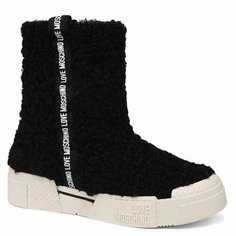 Угги LOVE MOSCHINO, размер 35, черный