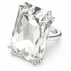 Кольцо SWAROVSKI, кристаллы Swarovski, размер 16.2, прозрачный