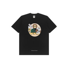 Футболка AAPE BY *A BATHING APE® Papa Tee, размер S, черный