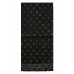 Шарф LABBRA для мужчин,180х30 см, one size, черный