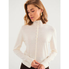 Водолазка Vittoria Vicci, размер ONE SIZE, , молочный