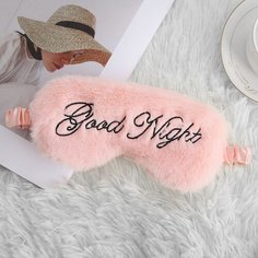 Маска для сна Kawaii Factory, 1 шт., персиковый