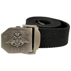Ремень ВОЕНПРО для мужчин и женщин, размер 130, черный