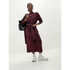 Платье SOLD OUT, размер XL (52-54), сливовый, баклажановый, фиолетовый, фиолетово-баклажанный