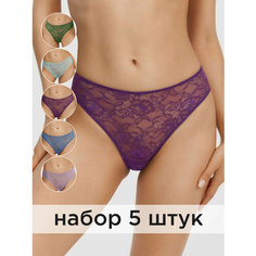 Трусы Concept club, комплект из 5 шт., размер XS, цветной