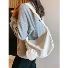 Сумка кросс-боди , фактура рельефная, белый Black Back