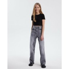 Джинсы Gloria Jeans, размер 11-12л/152 (36), серый