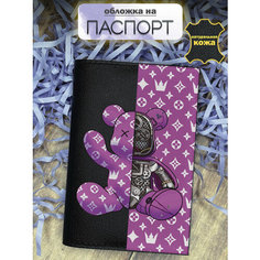Обложка для паспорта , черный