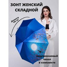 Мини-зонт GALAXY OF UMBRELLAS, синий
