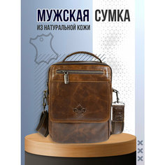 Сумка планшет H.T. 1983.8, фактура гладкая, черная