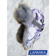 Шапка ушанка Laparka Alma "Sakura для девочек и женщин, размер М