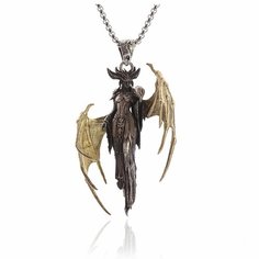 Колье, длина 60 см, серебряный, золотой Mystic Fashion