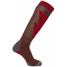 Носки Salomon S/ACCESS, размер M, коричневый, красный