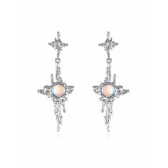 Серьги пусеты, серебристый be Self True Jewel