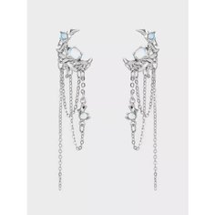 Серьги пусеты, серебристый be Self True Jewel