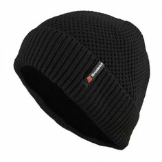 Шапка бини Brodeks Fleece для мужчин, размер 56, черный