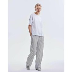 Брюки Gloria Jeans, размер XS/164 (40), белый/серый