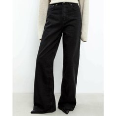 Джинсы широкие Gloria Jeans, размер 40/164, черный