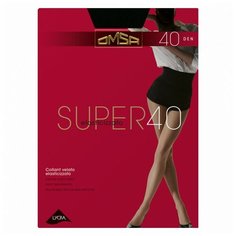 Колготки Omsa Super, 40 den, размер 4, коричневый